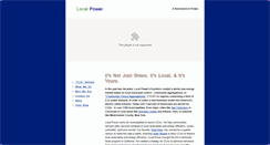Desktop Screenshot of localpower.com