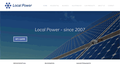 Desktop Screenshot of localpower.net.au